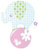 Bobble Art Elephant Shaped Notepad