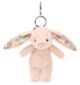 Jellycat Bashful Blossom Blush Bunny Bag Charm (17cm)