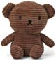 Miffy Plush Boris Bear ECO Corduroy - Brown (17cm)
