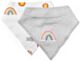 Bunnies by the Bay Little Sunshine Dribble Bib Set (2pcs)