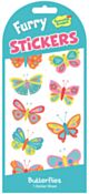 Butterfly Furry Stickers