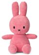 Miffy Plush Sitting ECO Corduroy - Bubblegum Pink (23cm)