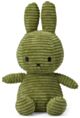 Miffy Plush Sitting ECO Corduroy - Olive Green (23cm)