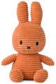 Miffy Plush Sitting ECO Corduroy - Pumpkin (23cm)