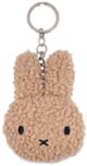 Miffy Plush Flat Keychain in ECO Tiny Teddy - Beige