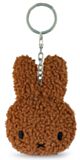 Miffy Plush Flat Keychain in ECO Tiny Teddy - Cinnamon