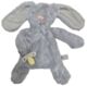 ES Kids Bunny Comforter with Dummy Holder - Storm Stripe (30cm)