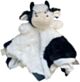 ES Kids Fluffy Cow Comforter - Black & White (34cm)