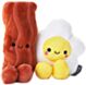 Hallmark Better Together Bacon & Eggs Magnetic Plush