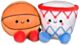 Hallmark Better Together Basketball & Hoop Magnetic Plush