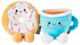Hallmark Better Together Donut & Coffee Magnetic Plush