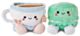 Hallmark Better Together Tea & Macaron Magnetic Plush
