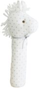 Alimrose Horse Hand Squeaker - Spotty Grey