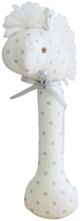 Alimrose Horse Stick Rattle - Spotty Grey