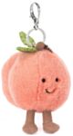 Jellycat Amuseables Peach Bag Charm (16cm)