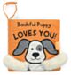 Jellycat Bashful Puppy Loves You Fabric Book