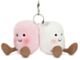 Jellycat Amuseables Pair of Marshmallows Bag Charm