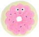 Keel Toys Keeleco Snackies Dottie Donut Plush (18cm)