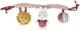 Miffy Plush Fluffy Car Seat Activity Toy - Pink