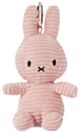 Miffy Plush Keychain ECO Corduroy - Pink