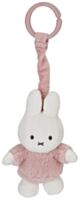 Miffy Plush Fluffy Hanging Jitter Toy - Pink 