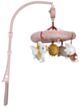 Miffy Plush Fluffy Musical Cot Mobile - Pink