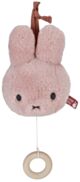 Miffy Plush Fluffy Musical Pulldown Toy - Pink 