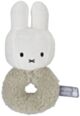 Miffy Plush Fluffy Ring Grab Rattle - Green