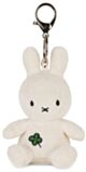 Miffy Plush Four Leaf Clover Keychain - Offwhite