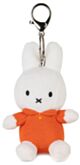 Miffy Plush Red Dress Keychain - Red & White