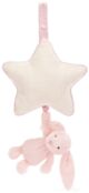 Jellycat Bashful Pink Bunny Musical Pull