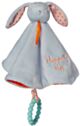 Manhattan Toy Hippity Hop Bunny Blankie - Blue