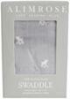 Alimrose Single Muslin Swaddle - Deer on Grey