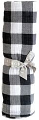 Alimrose Muslin Cotton Swaddle - Black Check