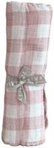 Alimrose Muslin Cotton Swaddle - Rose Check