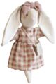 Alimrose Mini Sofia Bunny - Rose Check (26cm)