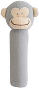 Alimrose Fleece Monkey Hand Squeaker - Grey