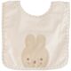 Alimrose Linen Bunny Bib - Ivory