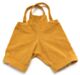 Nana Huchy Honey Overalls - Mustard (40cm)