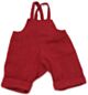 Nana Huchy Honey Overalls - Red (40cm)