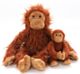 Nana Huchy The Orangutans - Elana & Baby Ada (48cm)