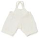 Nana Huchy Honey Overalls - White (40cm)
