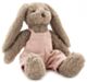 Nana Huchy Mr Honey Bunny - Baby Pink Overalls (40cm)