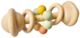 O.B. Designs Eco-Friendly Rattle Teether - Multi-Colour