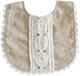 Alimrose Olivia Bib - Natural Linen