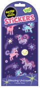 Glow in the Dark Unicorn Stickers
