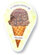 Chocolate Ice Cream Scratch & Sniff Stickers Tin