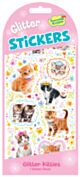 Glitter Kitties Glitter Stickers