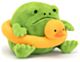 Jellycat Ricky Rain Frog Rubber Ring (18cm)