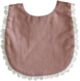 Alimrose Sophie Bib - Rose Linen